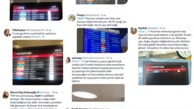 THY markası AJet’e, seferlerinde meydana gelen rötarlar nedeniyle yoğun eleştiriler