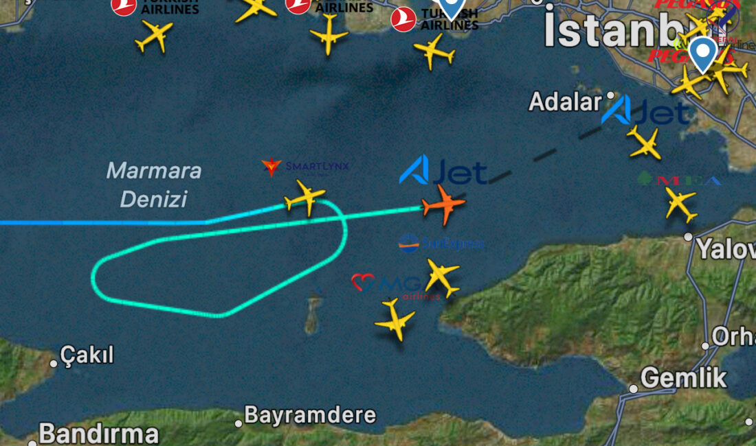 İstanbul’da 'CB' (kümülonimbus) olarak adlandırılan, kötü hava koşullarına ve yıldırımlara