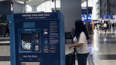 Türkiye Cumhuriyeti Pasaportu ile yurt dışına çıkış yapan yolculardan çıkış