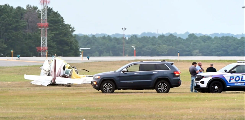 ABD'de kalktığı havalimanına geri dönen uçak pist sonuna yakın bir
