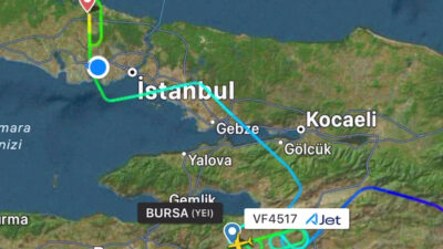 AJet’in Trabzon Bursa seferini yapan yolcu uçağı İstanbul Havalimanı’na divert