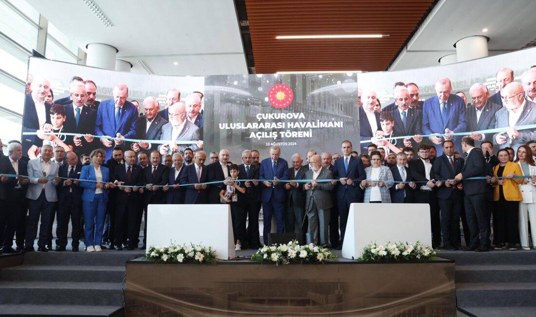 Çukurova Havalimanı açıldı Çukurova Uluslararası Havalimanı'nın açılış töreninde Cumhurbaşkanı Recep Tayyip Erdoğan, “