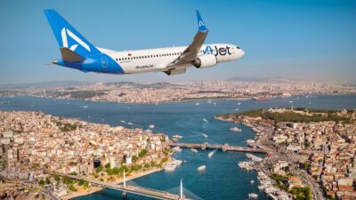 AJet, Avrupa Hava Seyrüsefer Emniyeti Teşkilatı'nın (EUROCONTROL) açıkladığı verilere göre