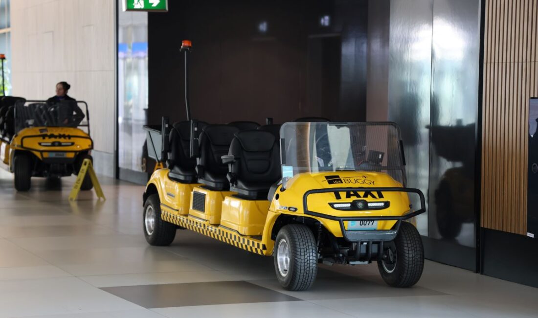 İstanbul Havalimanı’nda terminal içinde İGA, ulaşım kolaylığı isteyen yolculara taksi