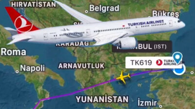 Türk Hava Yolları’nın hasta yolcu nedeniyle iniş yaptığı Malta’da uçaktan