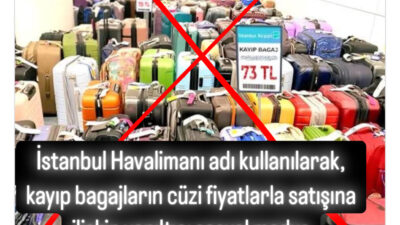 İGA, son zamanlarda "İGA-İstanbul Havalimanı" adı kullanılarak, kayıp bagajların cüzi