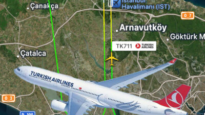 THY’nin TC-JNI kuyruk tescilli Airbus 330-300 tipi yolcu uçağı, 18