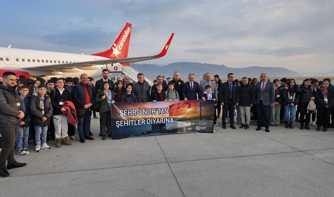 Şırnaklı 513 öğrenci, Corendon Airlines ile Şırnak’tan Çanakkale’nin destansı tarihine