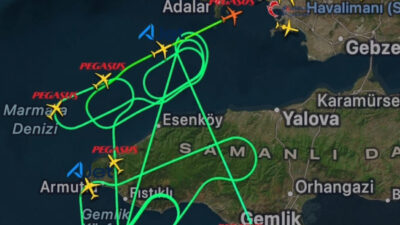 İstanbul Sabiha Gökçen Havalimanı’na iniş yapacak uçaklar pistin kardan temizlenmesi