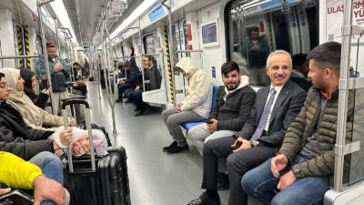 Ulaştırma ve Altyapı Bakanı Abdulkadir Uraloğlu, bir yıl önce hizmete