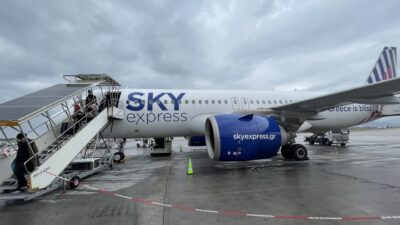Yunanistan hava yolu şirketlerinden SKY Express, İGA İstanbul Havalimanı’ndan Atina’ya