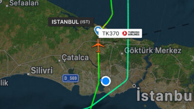 THY’nin A330 tipi yolcu uçağı teknik arıza sonucu deniz üzerinde