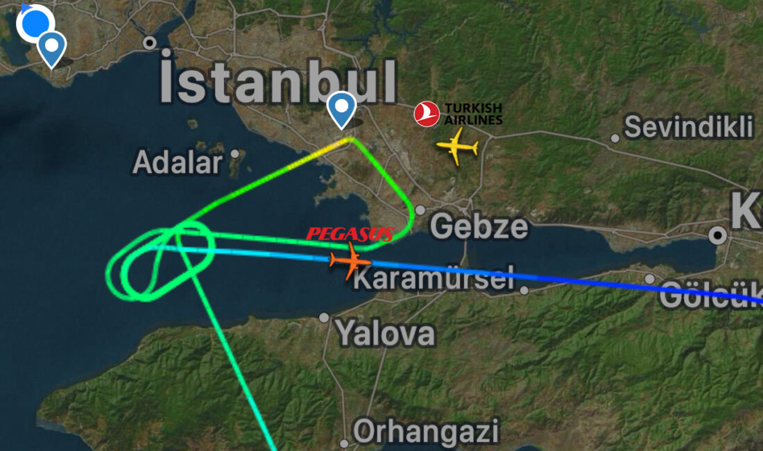 Sabiha Gökçen’i anlık ortalama gecikmelerde @flightradar24 dünya çapında ilk sırada