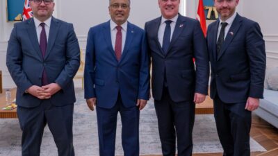 THY Yönetim Kurulu Başkanı Prof. Dr. Ahmet Bolat, Yeni Zelanda