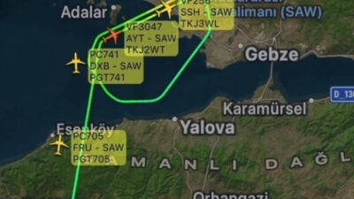 Sabiha Gökçen Havalimanı’nda pilot: Ön camımıza çarptı. Kuşun kanat ve