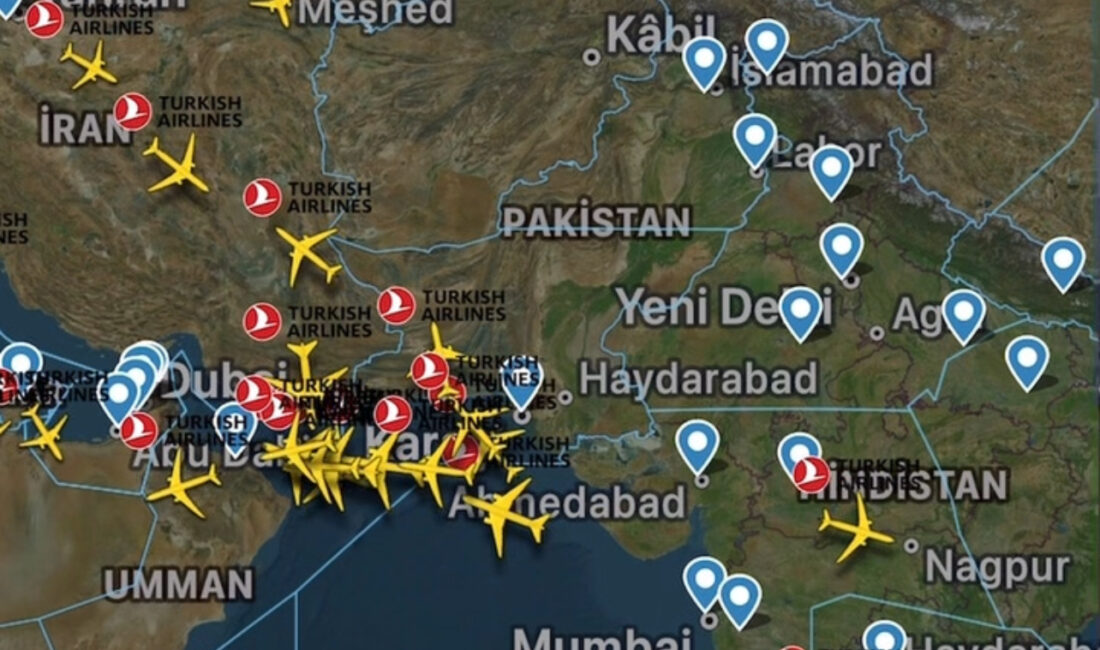 Türk Hava Yolları (THY) bugün yapmayı planladığı Lahor ve İslamabad