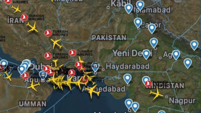 Hindistan’ın Pakistan’a saldırısı sonrası anlık THY uçaklarının bölgedeki rotaları değişti