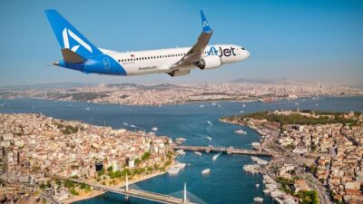 AJet’in dün VF3009 sefer sayılı Ankara İstanbul Sabiha Gökçen uçuşu