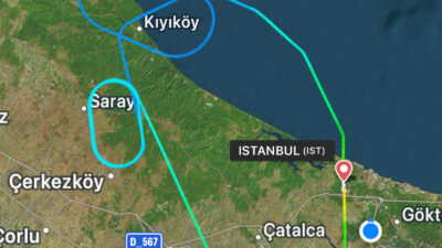THY’nin arıza yapan Viyana uçağı İstanbul Havalimanı’na havadan böyle geri