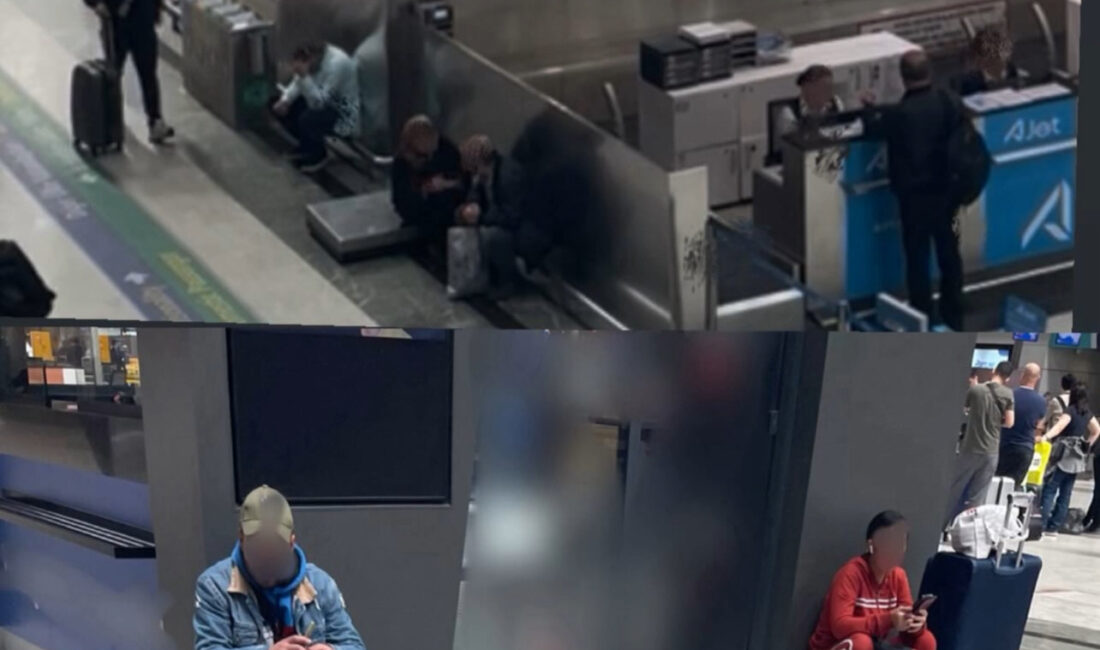 Sabiha Gökçen Havalimanı’nda yeterli oturma alanları olmadığı yönünde sosyal medyada