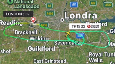 Türk Hava Yolları’nın 15 Mayıs’taki Londra Heathrow- İstanbul uçuşunu yapan