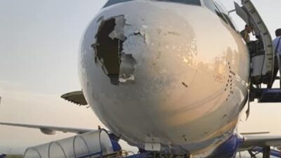 Hindistan Indigo’ya ait Delhi Srinagar seferini yapan Airbus 321 tipi