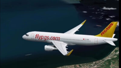 Pegasus’un Kars-İstanbul uçuşunda bir yolcu rahatsızlanınca pilot Kule’den ambulans talep