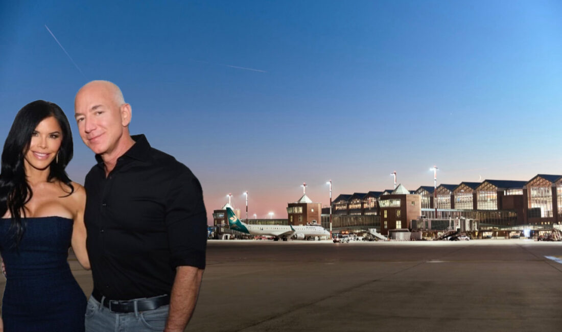 Amazon'un kurucusu olan, ABD'li milyarder Jeff Bezos ve gazeteci Lauren