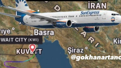SunExpress uçağı tıbbi acil durum deklare ederek Kuveyt’e indi