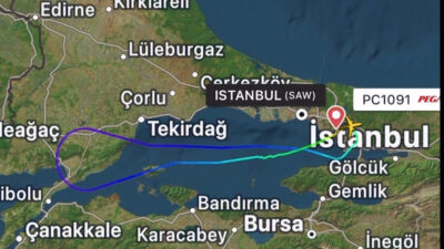 Pegasus’un Sabiha Gökçen Barcelona uçağı kuşa çarpınca havadan geri döndü
