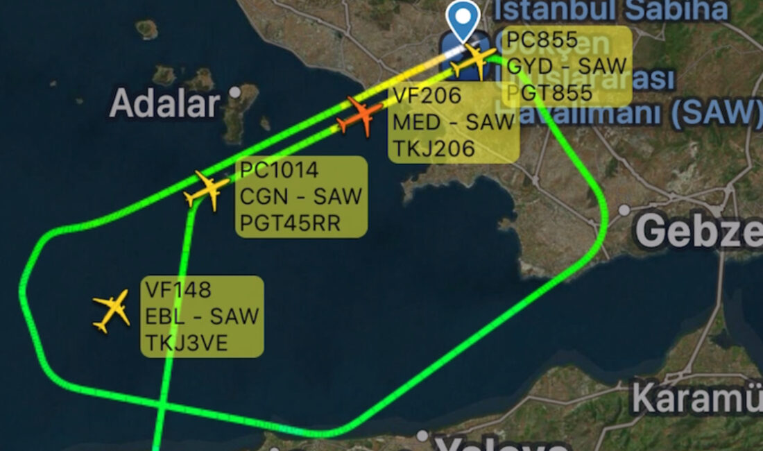 Pilotlar “çarpmış olabiliriz” bilgisi verince inişteki 4 uçak pisti pas