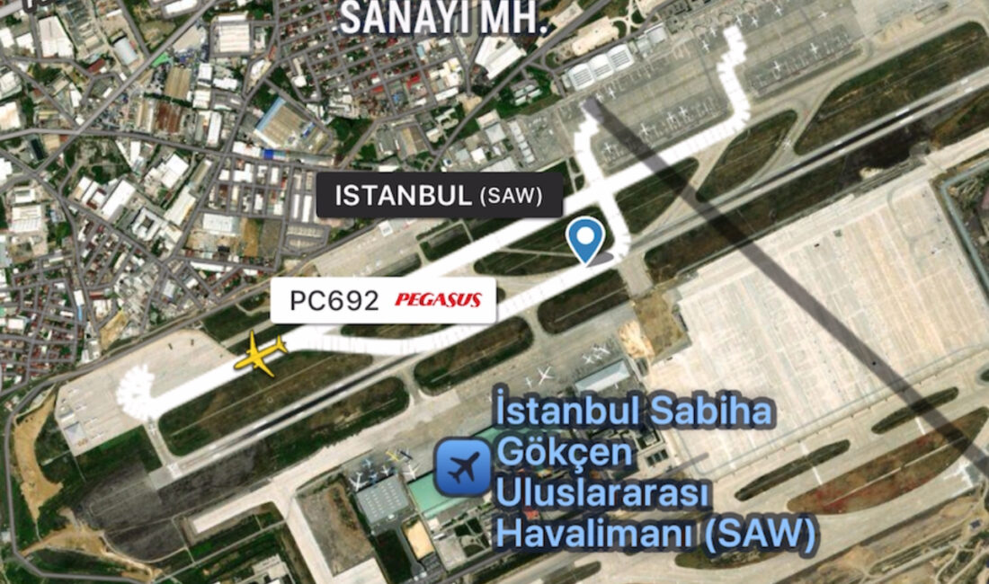 Pegasus’un İstanbul Riyad seferini yapacak uçağı arıza nedeniyle park yerine