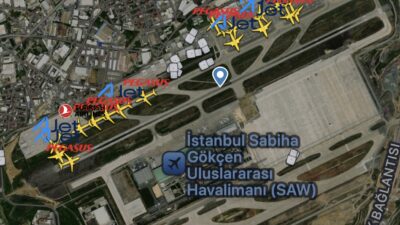 Sabiha Gökçen Havalimanı’nda dün tek pistle uçuş ve yolcu rekoru