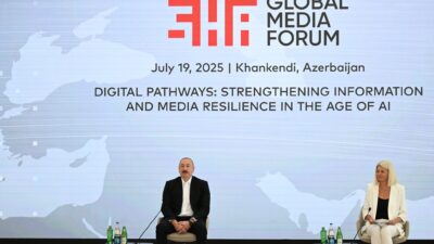 Azerbaycan Cumhurbaşkanı İlham Aliyev, 3. Şuşa Küresel Medya Forumu'nda yaptığı