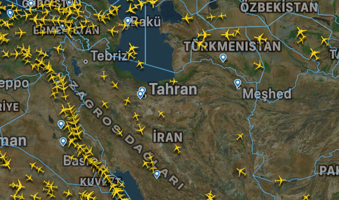 İran, hava sahasındaki kısıtlamaları kaldırdı