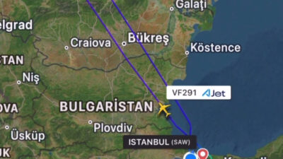 AJet’in dün İstanbul Sabiha Gökçen St.Petersburg seferinde bir pilot rahatsızlanınca