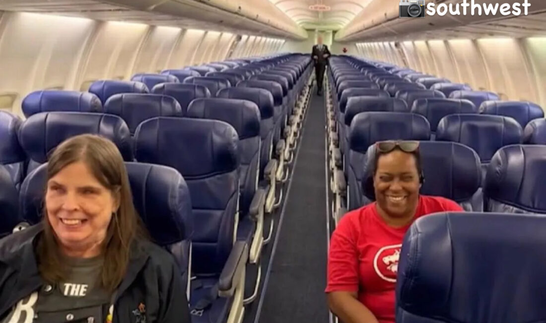 ABD’de Southwest Airlines, uçağa götürmeyi unuttukları iki görme engelli yolcu