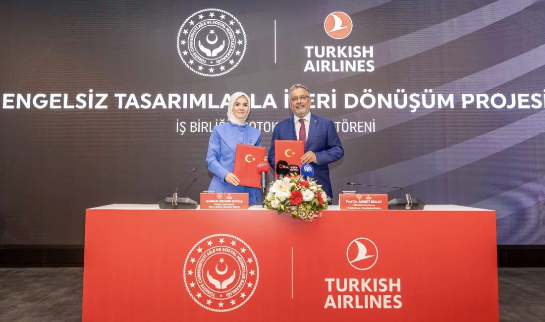 THY ile Aile Bakanlığı arasında iş birliği Türk Hava Yolları ile Aile ve Sosyal Hizmetler Bakanlığı arasında