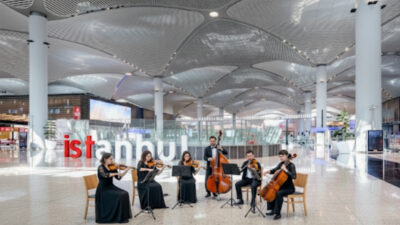 İstanbul Havalimanı’nda yıl sonuna kadar canlı müzik etkinlikleri başlıyor
