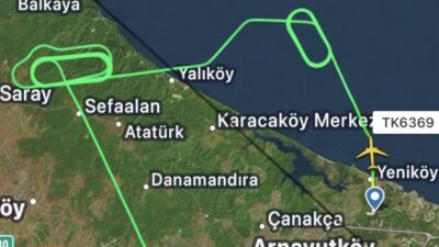 İstanbul Havalimanı’ndan saat 13:47’de Amsterdam’a gitmek üzere havalanan ULS Cargo’ya