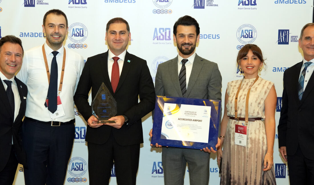 Uluslararası Havalimanları Konseyi (ACI), İGA İstanbul Havalimanı'nı üç ödüle birden