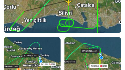 İstanbul’da elverişsiz hava şartları uçuş trafiğini olumsuz etkiledi: 3 uçak