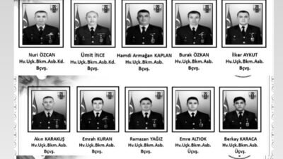 Gürcistan Azerbaycan sınırında düşen C-130 tipi kargo uçağında şehit olan