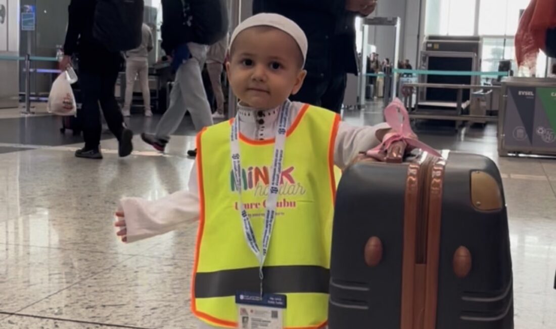 En Küçük Umreci: 2,5 Yaşındaki Yavuz Selim, Kutsal Topraklara Uçtu!