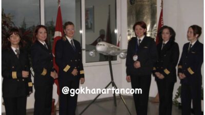  THY’de Kadın Pilot Sayısı 500’ü Aşarak Rekor Kırdı: Tarihten