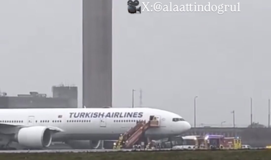 THY’nin bugün TK1821 sefer sayılı İstanbul’dan Paris’e giden Boeing 777