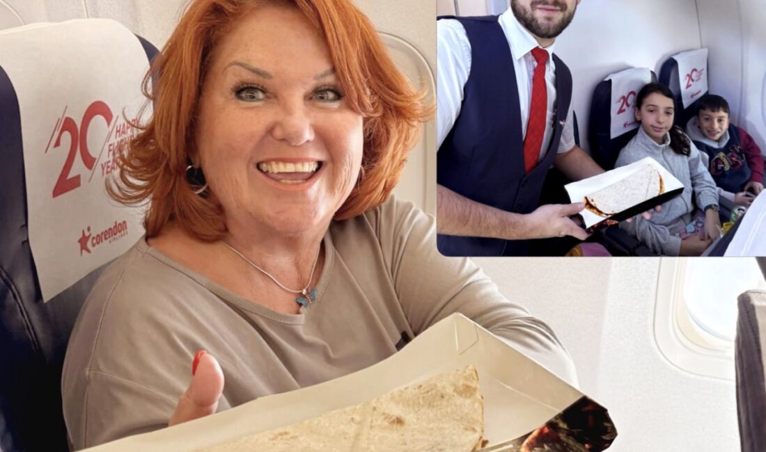 10 bin metrede lahmacun servisine ilgi var 10 Bin Metrede Lahmacun Servisi: Corendon Airlines’ta Her 20 Yolcudan
