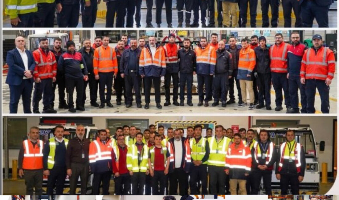 TGS Yer Hizmetleri Genel Müdürü Doç.Dr.İbrahim Zeki Akyurt, İstanbul Havalimanı’nda