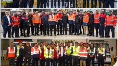 TGS Yer Hizmetleri Genel Müdürü Doç.Dr.İbrahim Zeki Akyurt, İstanbul Havalimanı’nda