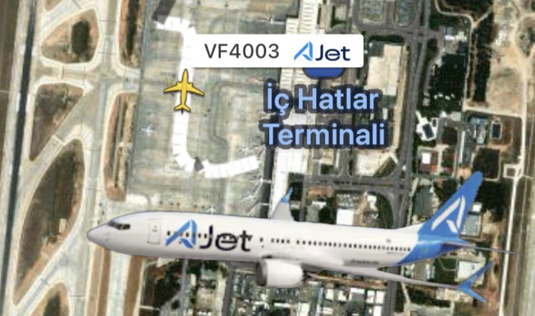 Ajet’ten iki sefer iptali Ajet’in Antalya Havalimanı’ndan dün saat 16:55’te Ankara’ya gidecek olan VF4003